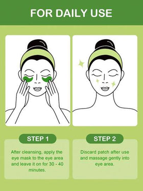 قناع SlowSunday المرطب تحت العين، مرطب ومغذي، لتحسين الهالات العينية والهالات السوداء، لفصل الخريف/الخريف، K Beauty، ليوم الحب، هدية عيد الحب، هدية عيد الحب، لرمضان ومهرجان رمضان وهدايا