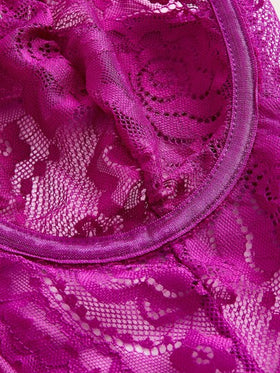 SHEIN فستان ملابس داخلية نسائية جذاب بلون أحادي