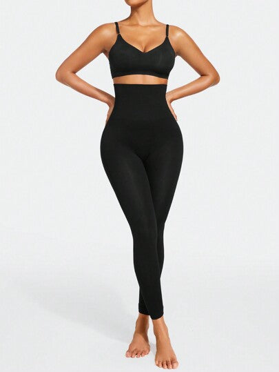 Shape بنطلون نسائي عالي الخصر للتحكم بالبطن وشد التحجيم