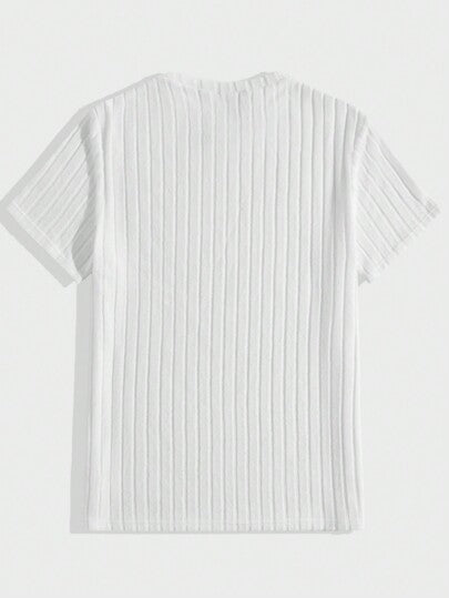 AKNOTIC Business Casual 3 قطعة حزمة تيشرت كاجوال رجالي بأكمام قصيرة وياقة مستديرة طراز فينتاج، هدية للصديق ، للخروج