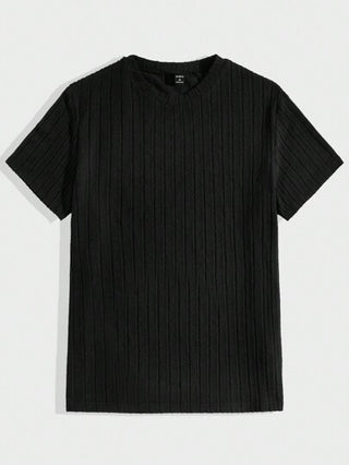 AKNOTIC Business Casual 3 قطعة حزمة تيشرت كاجوال رجالي بأكمام قصيرة وياقة مستديرة طراز فينتاج، هدية للصديق ، للخروج
