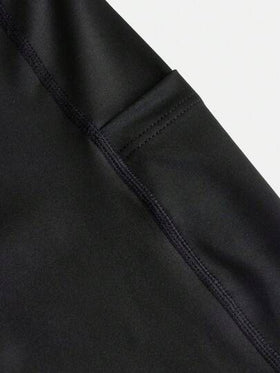 SHEIN Girlism جينز جاسوعي كاجوال أزرق داكن مع جيوب قياسية، طقم من قطعتين للمراهقات