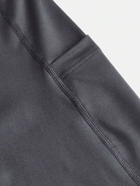 SHEIN Girlism جينز جاسوعي كاجوال أزرق داكن مع جيوب قياسية، طقم من قطعتين للمراهقات