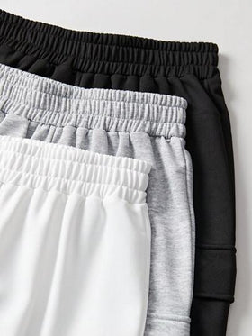 SHEIN Unity مجموعة من قطعتين للنساء، توب تانك بلون سادة مع بنطال جوجر