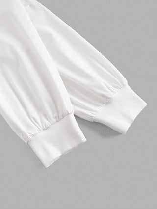 EZwear سترة المرأة الصلبة اللون اقتصاص