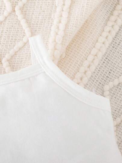 SHEIN ثوب الأطفال الرضع للفتيات مؤلف من ثلاث قطع، مع جاكيت أنيق وتنورة زر بتصميم جميل، لفصلي الربيع والخريف