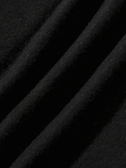 Manfinity Dauomo هودي سويت شيرت رجالي مع رباط وطباعة حرفية