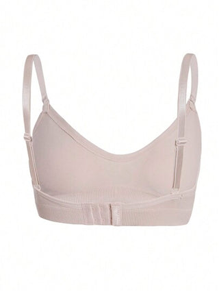 Shein Underwear&Sleepwear Basics 3 قطع حمالات صدر نسائية بلون سادة