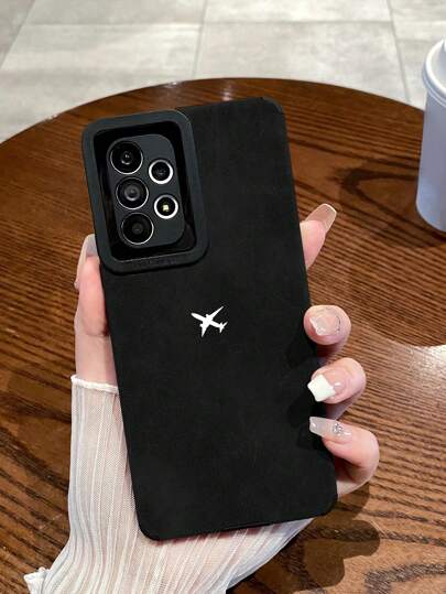 1 قطعة حافظة هاتف جلدية مطبوعة من مادة Tpu متوافقة مع Iphone11,12,13,14,12promax,13promax,15,15pro,15plus,15promax Samsung Phone A11,a12,a20s,a32,a50,a51,a52,a71,a73,s20fe, S21، S22، A04، A13، A24