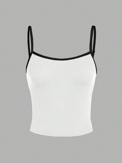 EZwear 3 قطع من السراويل الداخلية العلوية ذات الألوان السادة المتعددة الاستخدامات، ضيقة النساء لباس علوي أكمام بدون أكمام بياقة مستديرة، مناسبة للصيف