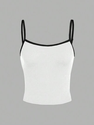 EZwear 3 قطع من السراويل الداخلية العلوية ذات الألوان السادة المتعددة الاستخدامات، ضيقة النساء لباس علوي أكمام بدون أكمام بياقة مستديرة، مناسبة للصيف