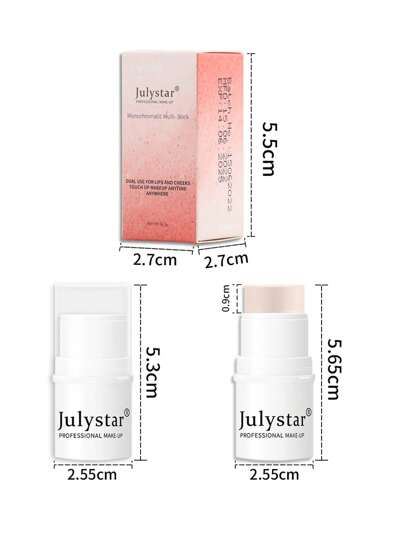 Julystar مكياج احترافي احمر الخدود متين مصطبغة كريم أحمر الخدود
