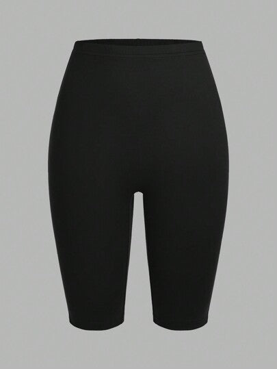 EZwear بنطلون كابري نسائي ضيق عالي الخصر بسيط عادي 3 قطع مناسب للصيف