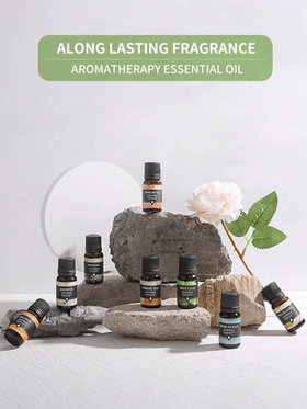 1 قطعة زجاجة تقطير 10مل بزيت أساسي عطري، 100% طبيعي خالص، تحتوي على 16 رائحة مختلفة، مناسبة لأجهزة البخار والمرطبات والتدليك، رائحة دائمة الاستمرار