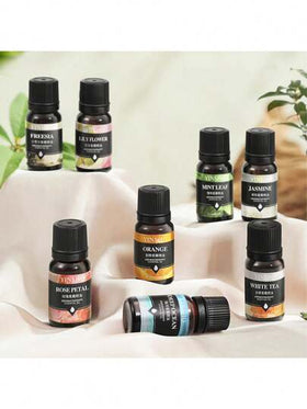 1 قطعة زجاجة تقطير 10مل بزيت أساسي عطري، 100% طبيعي خالص، تحتوي على 16 رائحة مختلفة، مناسبة لأجهزة البخار والمرطبات والتدليك، رائحة دائمة الاستمرار