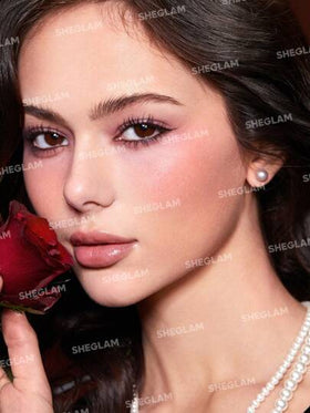 SHEGLAM أحمر خدود كريمي من Ember Rose Eternal Flame-I'M Yours Valentines Gift-علبة أحمر خدود كريمي إلى بودرة-لا يتلاشى-يدوم طويلاً-طبيعي-سهل الاستخدام حمره بلشر علامة تجارية جمال مكياج ميكب مستحضرات تجميل للنساء الفتيات مثالي لفصل الشتاء الربيع مثالي ل- Y