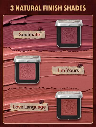 SHEGLAM أحمر خدود كريمي من Ember Rose Eternal Flame-I'M Yours Valentines Gift-علبة أحمر خدود كريمي إلى بودرة-لا يتلاشى-يدوم طويلاً-طبيعي-سهل الاستخدام حمره بلشر علامة تجارية جمال مكياج ميكب مستحضرات تجميل للنساء الفتيات مثالي لفصل الشتاء الربيع مثالي ل- Y