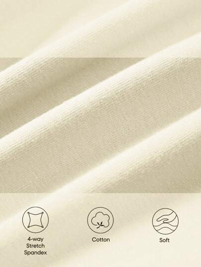 Cozy Pixies مجموعة بيجامات رضيعة لفتاة تتضمن 4 قطع، تيشيرت وبنطلون بطبعة كرتونية للفيل المستدير عنق الأكمام الطويلة، بالإضافة إلى تيشيرت وبنطلون بلون سادة الأكمام الطويلة