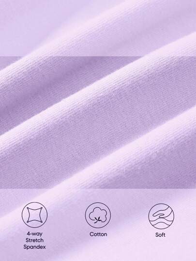 Cozy Pixies مجموعة ملابس داخلية رباعية للأطفال الرضع البنات تشمل قطعتين للأعلى والأسفل برقبة دائرية وأكمام طويلة مزينة بنمط فيل كرتوني ولون صلب