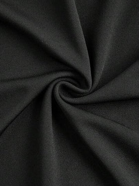 SHEIN PETITE CURVE سراويل ضيقة ذات خصر عالي مصممة بشكل متقاطع للنساء البدينات، مناسبة للربيع وعيد الحب والكرنفال، للاستخدام اليومي والترفيه والمكتب والتخرج