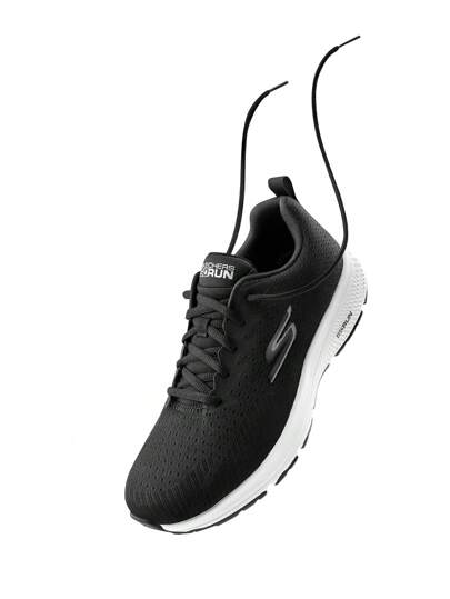 Skechers أحذية الرجال للرياضة والجري، حذاء رياضي خفيف من الشبكة 220375-BKW
