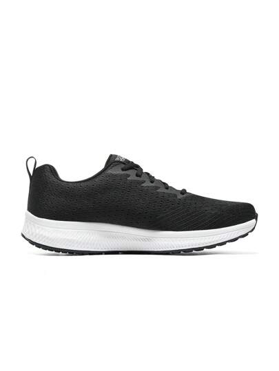 Skechers أحذية الرجال للرياضة والجري، حذاء رياضي خفيف من الشبكة 220375-BKW