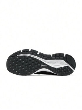 Skechers أحذية الرجال للرياضة والجري، حذاء رياضي خفيف من الشبكة 220375-BKW