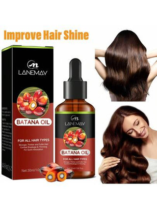 LANEMAY زيت الباتانا للشعر، زيت المكيفات للشعر الأكثر سمكًا وقوة، سيروم للترطيب والتقوية للنساء والرجال
