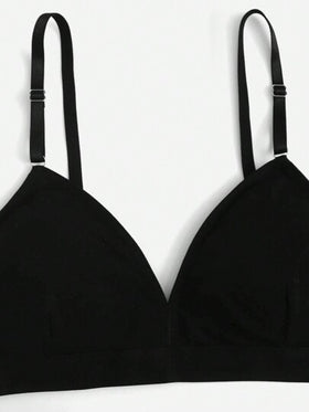 SHEIN طقم لانجري برا وبنطلون داخلي صلب من 3 حزم