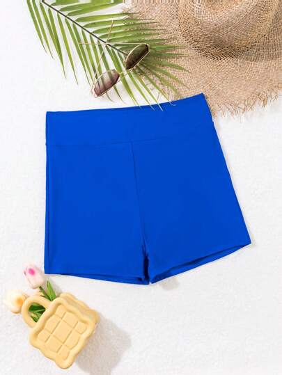 Swim Basics قاع البيكيني بلون سادة للنساء