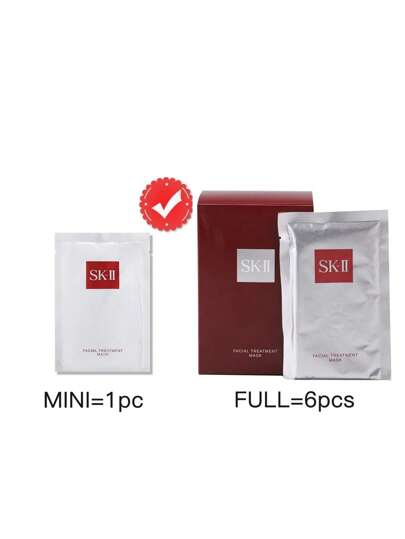 SK-II [ميني] قناع الوجه قطعة واحدة، بشرتك تغمر فوراً وبشكل استثنائي في الترطيب، مما ينتج عن بشرة واضحة ولامعة بشكل ملحوظ. تجدد الحيوية والراحة وتوفر ترطيبًا شديدًا. تُعيد ترطيب البشرة الجافة، وتترك بشرة منتعشة وبارد. قناع العلاج الوجهي من هي قناع...