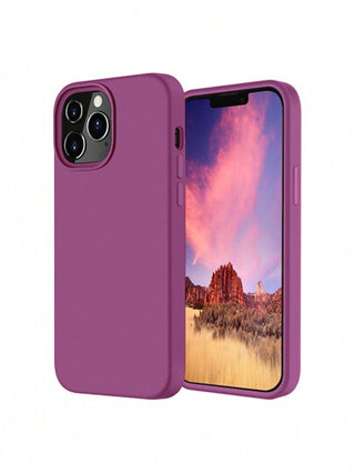 غطاء هاتف من السيليكون السائل سمك 2 مم، متوافق مع هواتف آيفون 16، 15، 14، 13، 12، 11 برو ماكس و S24 Ultra، S23، S22، S25، غطاء حماية كامل للجسم