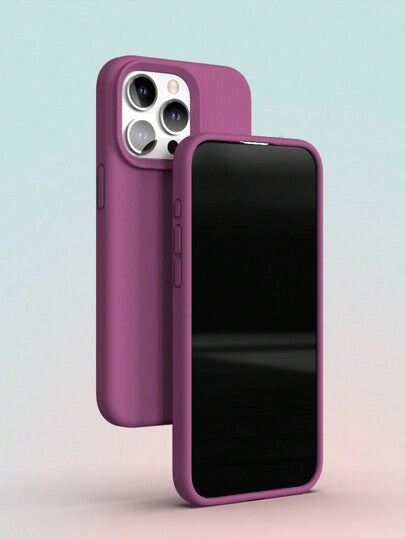 غطاء هاتف من السيليكون السائل سمك 2 مم، متوافق مع هواتف آيفون 16، 15، 14، 13، 12، 11 برو ماكس و S24 Ultra، S23، S22، S25، غطاء حماية كامل للجسم