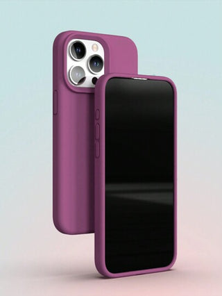 غطاء هاتف من السيليكون السائل سمك 2 مم، متوافق مع هواتف آيفون 16، 15، 14، 13، 12، 11 برو ماكس و S24 Ultra، S23، S22، S25، غطاء حماية كامل للجسم