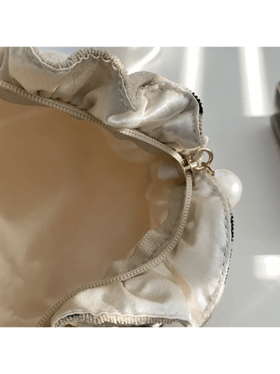 حقيبة مستحضرات التجميل من القطيفة بطباعة الكرز- فسيحة، قوية وأنيقة، منظم تجميل للسفر، حقيبة تجميل تخزين، حافظة تجميل، مستحضرات تجميل، منظم حقيبة السفر، هدايا إكسسوارات، سُحّاب
