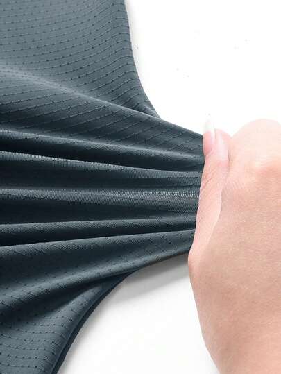 تيشيرت كاجوال رياضي من نسيج آيس للرجال بأسلوب صديق الحبيب، صيفي