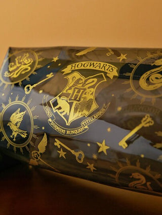 HARRY POTTER X  حقيبة مكياج مطبوع عليها هوغوارتس ، حقيبة مستحضرات التجميل ، حقيبة تخزين ، حقيبة حمام للسفر ، حقيبة رقمية ، تخزين أصناف صغيرة ، هدايا