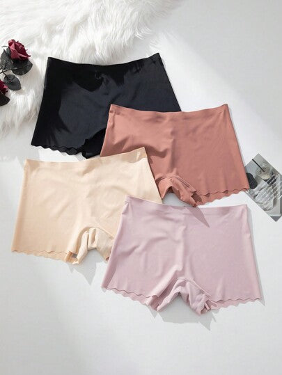 SHEIN قطع 4 من كلوتات الفتيان بجانب جدول موجه