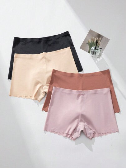 SHEIN قطع 4 من كلوتات الفتيان بجانب جدول موجه