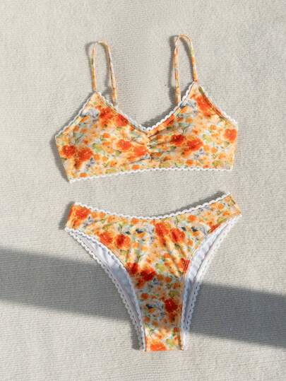 Swim Mod طقم بكيني مطبوع للنساء موضة الصيف