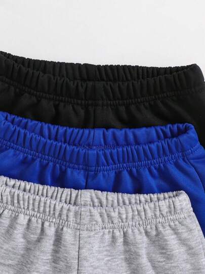 SHEIN سراويل كاجوال طباعة ملونة للولد بخصر مطاطي