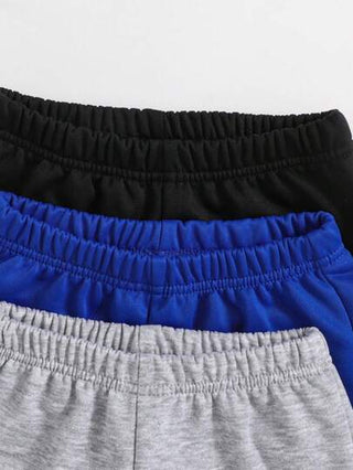 SHEIN سراويل كاجوال طباعة ملونة للولد بخصر مطاطي