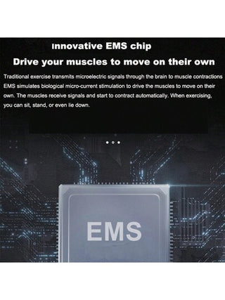حزام تحديد عضلات EMS لاسلكي للبطن بقطعة واحدة - مدرب للبطن لتمارين المنزل والمكتب - معدات للياقة البدنية للرجال والنساء