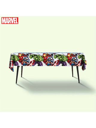 Marvel 3 قطع لكل عبوة من المفروشات الرسمية المرخصة بموضوع حفلة الرجل الأخضر لحفلات الأعراس وعيد الميلاد وعيد الهالوين والمطاعم ومفارش المائدة المستطيلة لتناول الطعام
