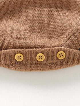 SHEIN Vintaside Kids بذلة صوفية مريحة مناسبة للربيع لطفل صغير