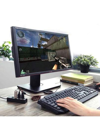 موزع 7 منافذ USB مع مفتاح فردي، موزع 4 منافذ USB مع مفتاح فردي، قابس محول مُعزّز متعدد المنافذ مع مفتاح تشغيل / إيقاف، مجزئ شاحن للحاسب الآلي والهاتف والكمبيوتر اللوحي بدون إمكانية الشحن