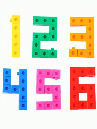 1 مجموعة 50 قطعة لعبة مكعبات بناء إبداعية من ABS للأطفال، لغز تعليمي، مكعبات تركيب ديكور الغرفة, هدايا عيد الميلاد، مكعبات ملونة ، ألعاب ، ألعاب أطفال ، ألعاب تعليمية