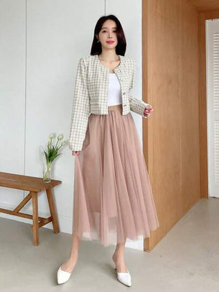 Dazy Designer سترة نسائية عالية الجودة بطول كاملة وأكمام طويلة وياقة دائرية بطبعة اللفت بألوانها الجذابة