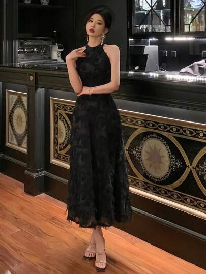 DAZY فستان صيفي كاجوال للنساء، موضة بسيطة للارتداء اليومي، فستان ربيعي/صيفي لحفلة عيد الحب والحفلات الرسمية، فساتين نسائية أنيقة للكرنفال