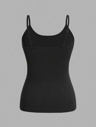 EZwear 2 قطعة قميص نسائي بياقة عالية بلا أكمام باللون الأسود والرمادي الداكن ، للارتداء الصيفي الكاجوال
